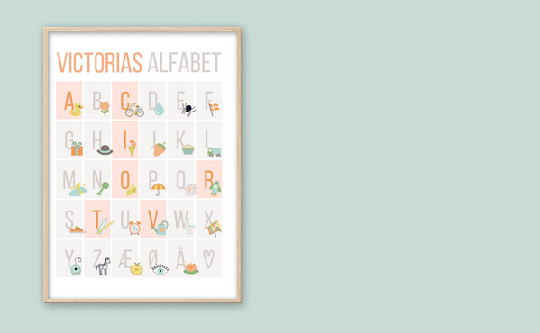 Børneplakater til børneværelset