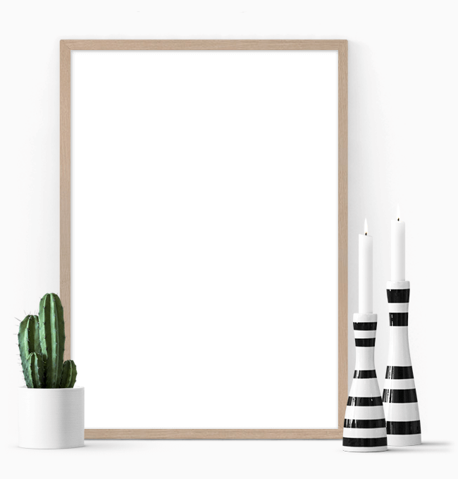 Specialfremstillet, personlig plakat