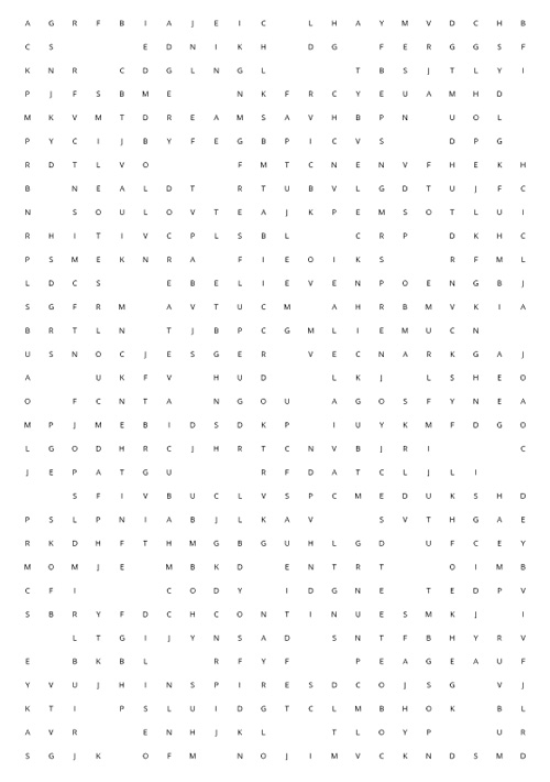 Moderne og simpel plakat med bogstaver