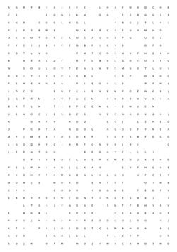 Moderne og simpel plakat med bogstaver