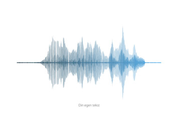 Lydplakat med din egen lydoptagelse