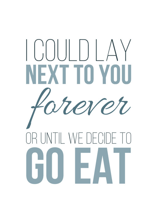 Sød citatplakat til valentinsdag