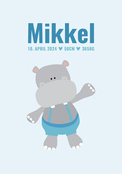 Navnetavle til børneværelset - personlig gave