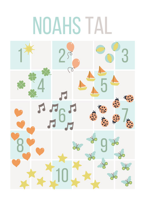 Personlig talplakat til børn